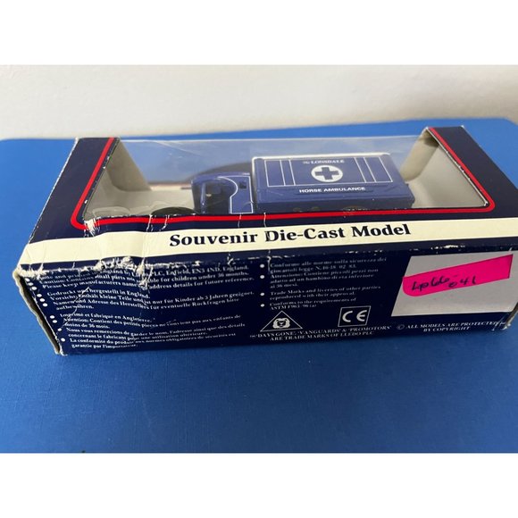 Vintage DieCast Model Van Rare Promo Dennis Van Truck Blue Cross Fund - Picture 9 of 9